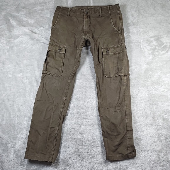 Levi's Other - Levis 511 Cargo Pants Men 32x26.5 Skinny Back Buckle Utility Distressed